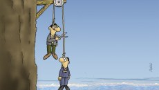 Αρκάς: Σκίτσο–καρφί για όσους νομίζουν ότι θα ανέβουν ρίχνοντας τους άλλους