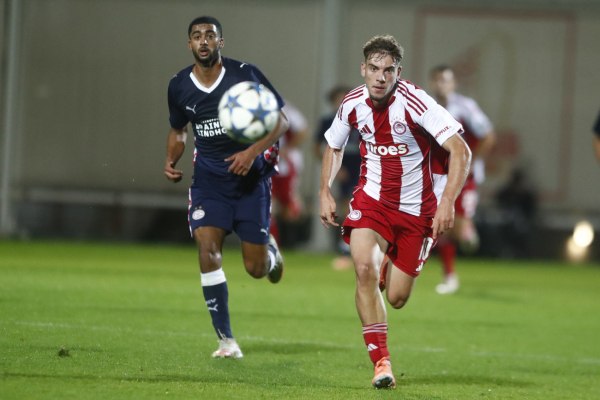 Ολυμπιακός Κ19: Η βαθμολογία του Youth League μετά την ισοπαλία με την Αϊντχόφεν