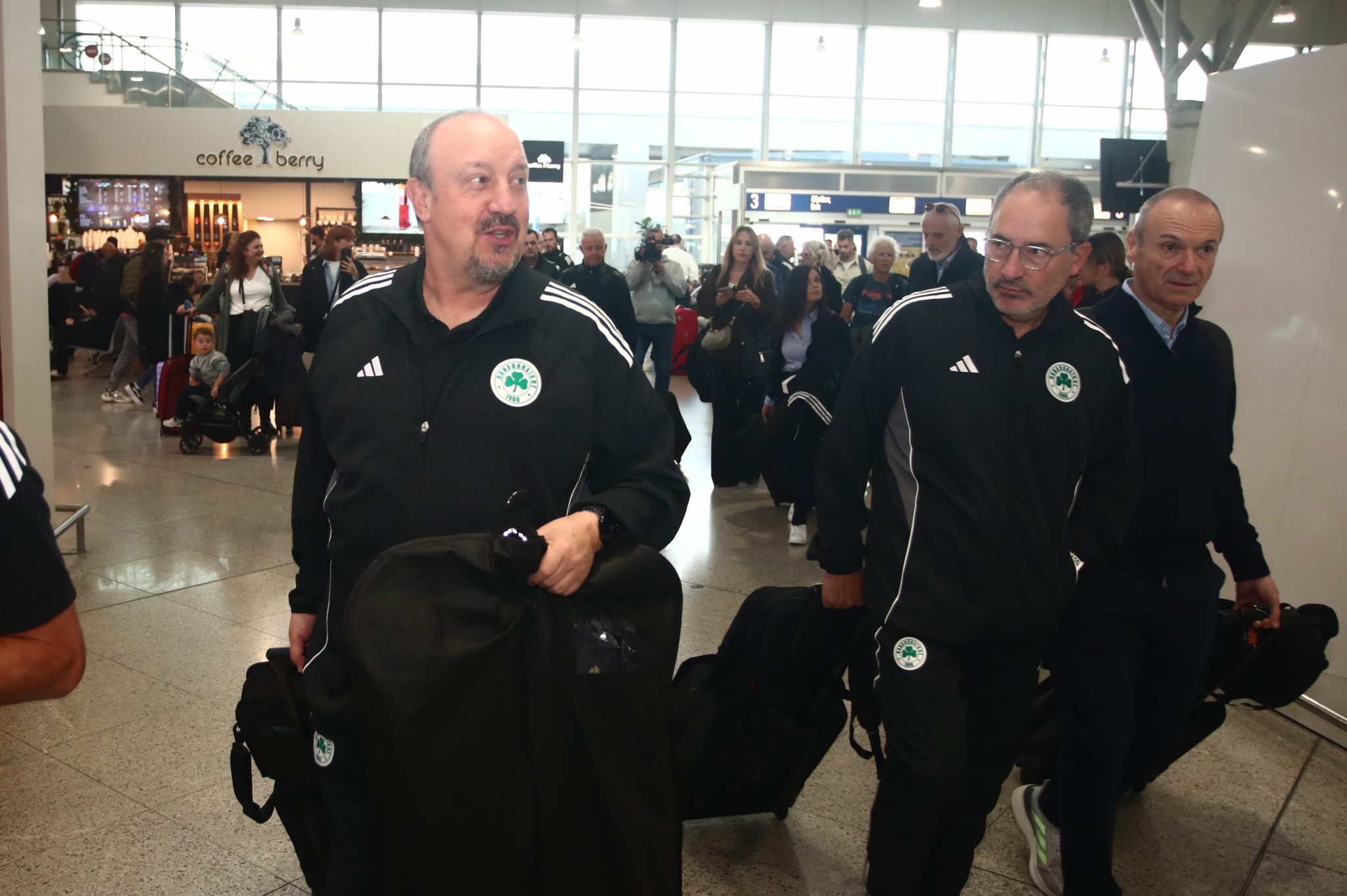 «Πέταξε» για τη Σουηδία ο Παναθηναϊκός (pics)