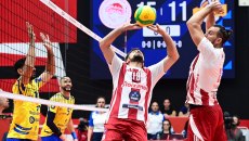 Λας Πάλμας – Ολυμπιακός 3-0 σετ: Αποκλεισμός από το Champions League, συνεχίζει στο CEV Cup