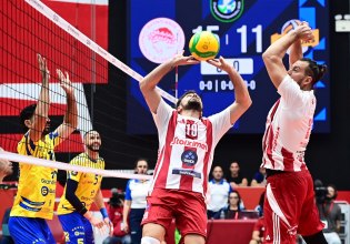 Λας Πάλμας – Ολυμπιακός 3-0 σετ: Αποκλεισμός από το Champions League, συνεχίζει στο CEV Cup