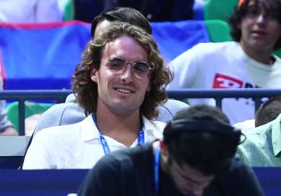 Hellenic Championship: Τσιτσιπάς, Αγγελόπουλος και Γουόκαπ είδαν από κοντά τον τελικό του Τζόκοβιτς (pics)