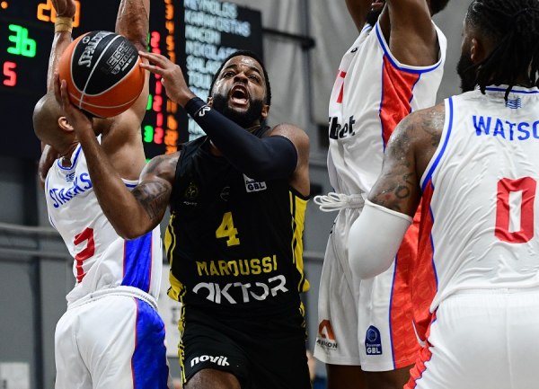 Πανιώνιος – Μαρούσι 92-80: Δεύτερη νίκη για τους Αμαρουσιώτες, 0/6 οι «κυανέρθροι»