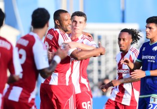 Κηφισιά – Ολυμπιακός 1-3: Στην κορυφή με τριάρα οι «ερυθρόλευκοι» (vids)