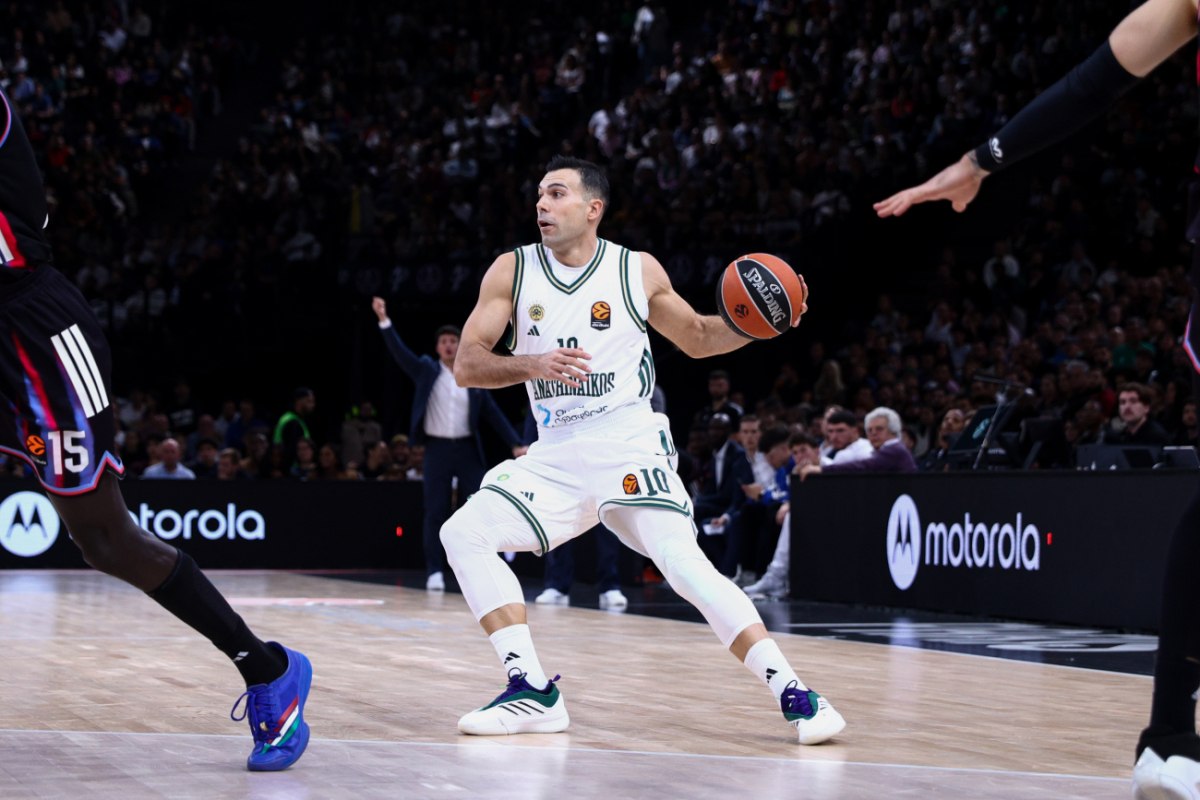 Παναθηναϊκός: O Σλούκας έσπασε δύο ρεκόρ στο παιχνίδι με την Παρί