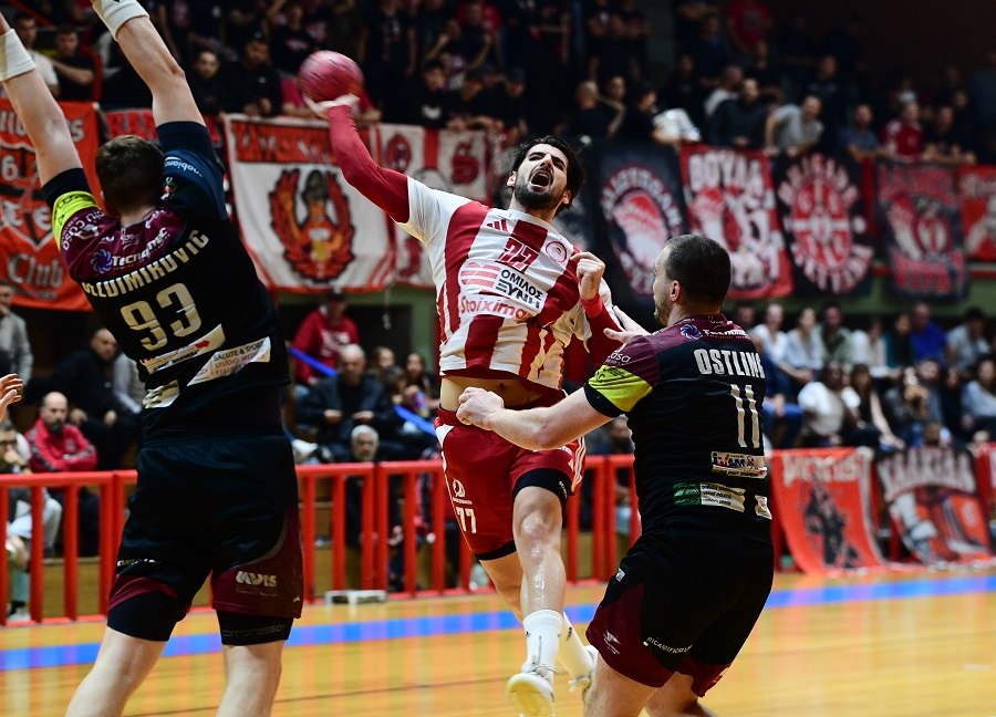 Ολυμπιακός – Κασάνο 25-20: Πήρε τη νίκη, πάει για την πρόκριση!