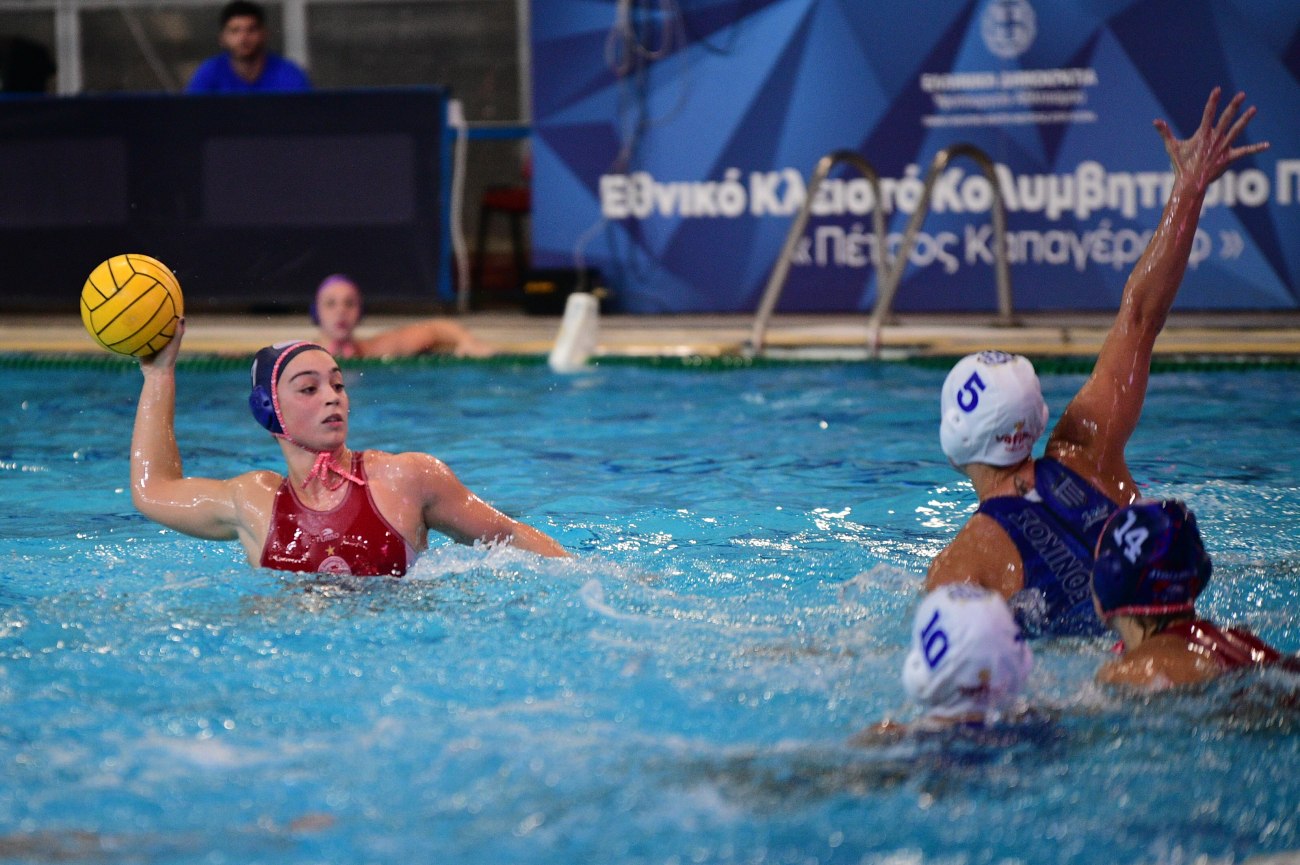 Εθνικός – Ολυμπιακός 8-13: Έκαναν το 8/8 στο πρωτάθλημα οι «ερυθρόλευκες»