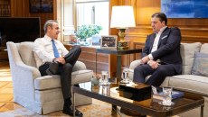 Στην Αθήνα ο Μποντιρόγκα για το Final Four, συναντήθηκε με τον Μητσοτάκη