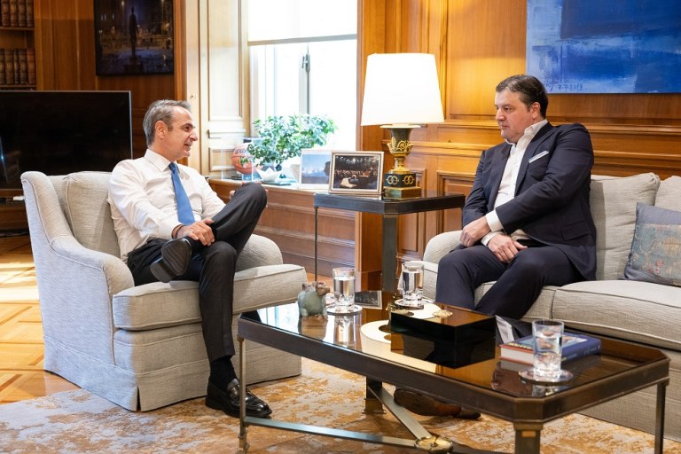 Στην Αθήνα ο Μποντιρόγκα για το Final Four, συναντήθηκε με τον Μητσοτάκη