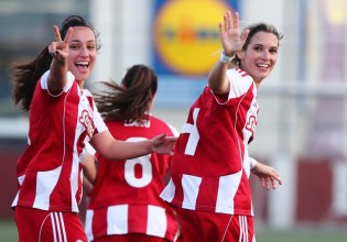 Εθνικός – Ολυμπιακός 0-7: Ασταμάτητες οι «ερυθρόλευκες», έκαναν το 4/4