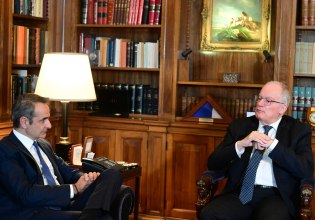 Έμφαση στη θετική ατζέντα ως ανάχωμα στη δυσαρέσκεια από Μητσοτάκη – Τι είπε σε Τασούλα 