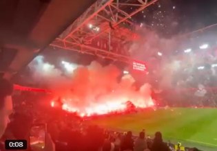 Διακοπή στο Άγιαξ – Γκρόνινγκεν λόγω ρίψης δεκάδων καπνογόνων! (vids)