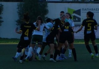 ΑΕΚ – Παναθηναϊκός 2-1: Ξύλο λίγο πριν φινάλε στο ποδοσφαιρικό ντέρμπι των γυναικών (vid)