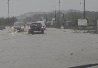 Η κακοκαιρία πλήττει Θεσπρωτία και Γιάννενα – Πλημμυρισμένοι δρόμοι και κατολισθήσεις