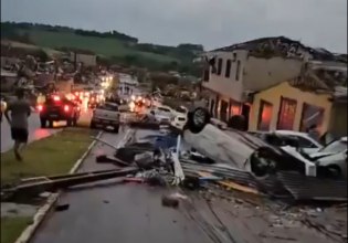 Βραζιλία: Ανεμοστρόβιλος σάρωσε πόλη στα νότια της χώρας – Πέντε νεκροί και 130 τραυματίες