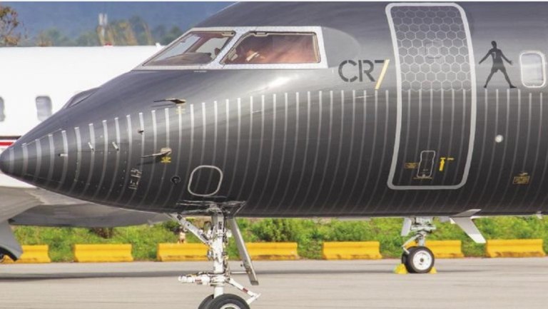 Το «ιπτάμενο παλάτι» του Κριστιάνο Ρονάλντο – Το Bombardier Global Express 6500 των 50 εκατομμυρίων ευρώ