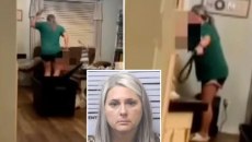 Οργή στις ΗΠΑ: «Δασκάλα της χρονιάς» καταγράφεται να χτυπά  άγρια με ζώνη τον 12χρονο γιο της – Βίντεο