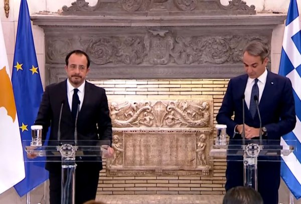 Κοινές δηλώσεις Μητσοτάκη – Χριστοδουλίδη: Αποφασίσαμε τα επόμενα βήματα για την υλοποίηση του καλωδίου