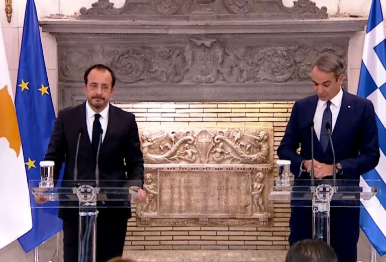 Διακυβερνητική σύνοδος Ελλάδας - Κύπρου: Δείτε live τις κοινές δηλώσεις Μητσοτάκη - Χριστοδουλίδη