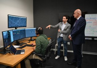 Νίκος Δένδιας: Επίσκεψη στην εταιρεία κατασκευής drones Matternet στην Καλιφόρνια