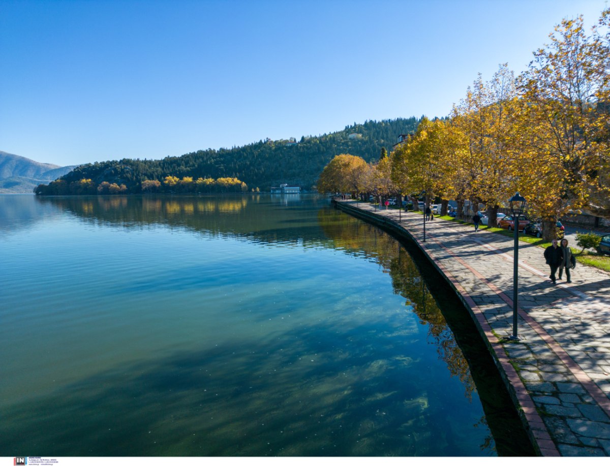 Κατά 18 εκατοστά ανέβηκε η στάθμη των υδάτων της λίμνης της Καστοριάς λόγω των βροχοπτώσεων