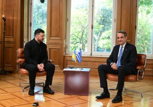 Στο Μαξίμου ο Ζελένσκι, συναντάται με Μητσοτάκη -Υπογράφηκε παρουσία Γκίλφοϊλ η συμφωνία για το φυσικό αέριο