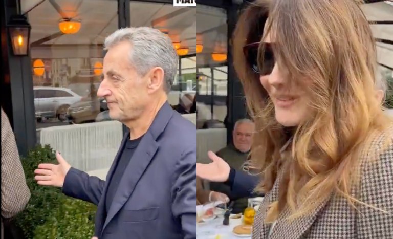 Η πρώτη δημόσια εμφάνιση του Σαρκοζί μετά την αποφυλάκιση - Καταχειροκροτήθηκε από τον κόσμο