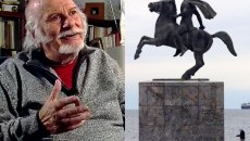 Πέθανε ο γλύπτης Ευάγγελος Μουστάκας, δημιουργός του εμβληματικού Μεγάλου Αλεξάνδρου στη Θεσσαλονίκη
