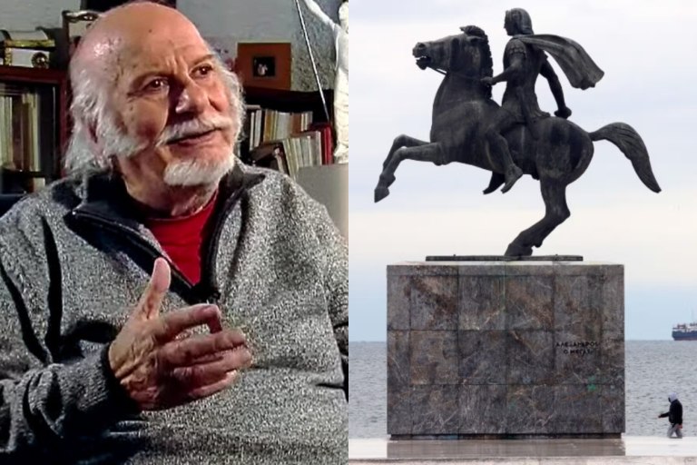 Πέθανε ο γλύπτης Ευάγγελος Μουστάκας, δημιουργός του εμβληματικού Μεγάλου Αλεξάνδρου στη Θεσσαλονίκη