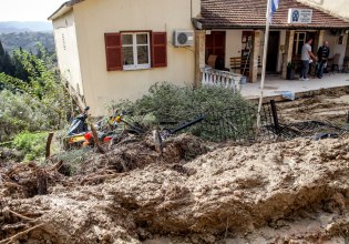 Μετρούν τις πληγές τους οι κάτοικοι στη δυτική Ελλάδα από την κακοκαιρία