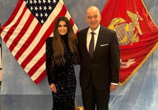 Συνάντηση Δένδια με τη νέα πρέσβειρα των ΗΠΑ στην Αθήνα Γκίλφοϊλ