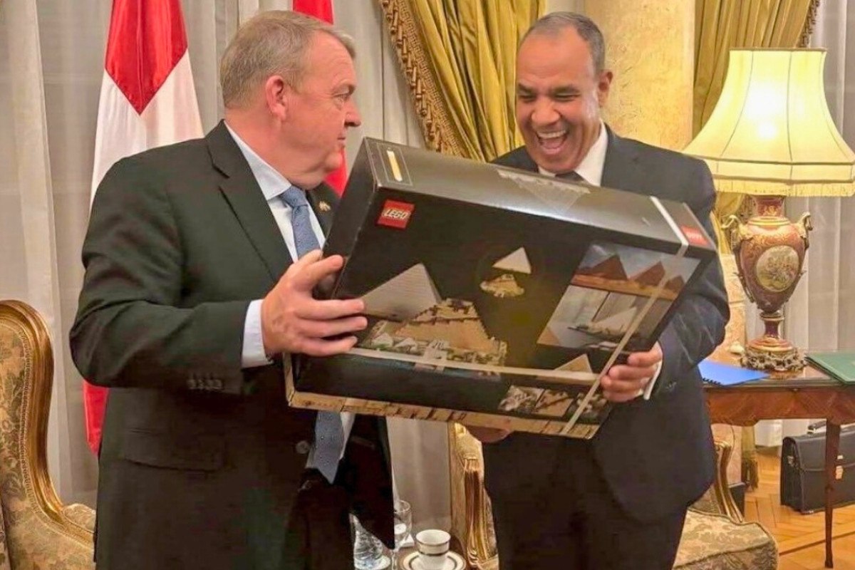 Η διπλωματία της LEGO: Viral ο Δανός ΥΠΕΞ με τον Αιγύπτιο ομόλογό του – «Φαραωνικά παιχνίδια» 