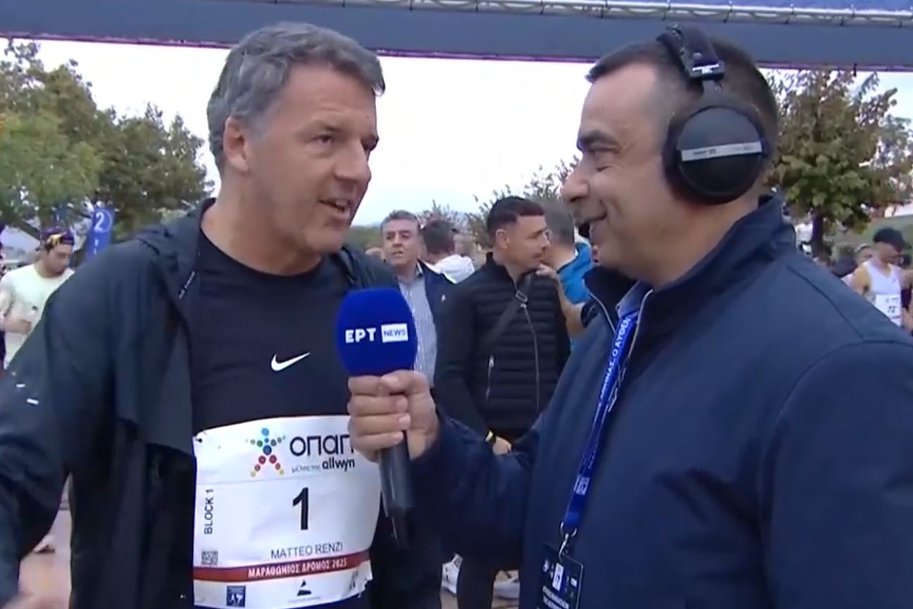 Στον 42o Αυθεντικό Μαραθώνιο ο Ματέο Ρέντσι: Είμαι δεμένος με την Ελλάδα