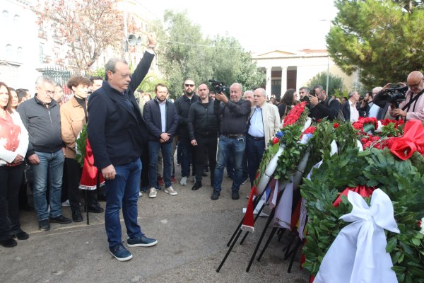 Φάμελλος: Το Πολυτεχνείο ζει και μας καλεί σε νέους αγώνες