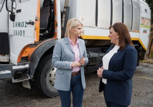 Διαδημοτική πράξη στήριξης-Δήμος της Αττικής δώρισε απορριμματοφόρο σε δήμο της περιφέρειας