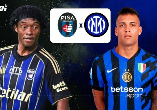 LIVE: Πίζα – Ίντερ