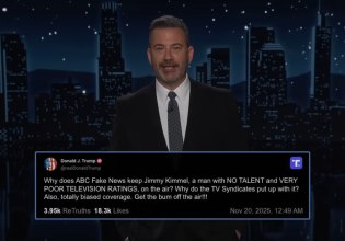 «Θα αποχωρήσω όταν αποχωρήσετε κι εσείς»: Η απάντηση του Τζίμι Κίμελ στον Ντόναλντ Τραμπ