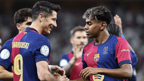 «Διαμάχη στην Μπαρτσελόνα – Γιαμάλ και Λεβαντόφσκι δεν μιλούν μεταξύ τους»