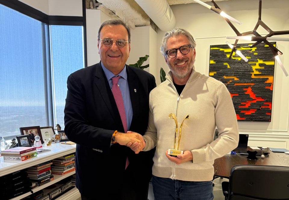 Ο Πρόεδρος της ΕΟΕ Iσίδωρος Κούβελος συναντήθηκε με τον Πρόεδρο της Οργανωτικής Επιτροπής Los Angeles 2028