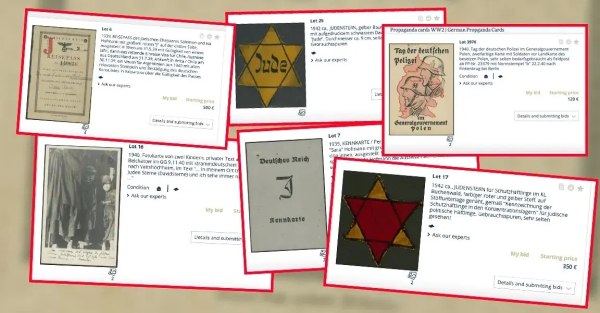 Ακύρωση δημοπρασίας αντικειμένων του Ολοκαυτώματος μετά από κατακραυγή