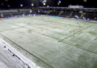 Champions League: Εικόνες από το χιονισμένο «Aspmyra», λίγο πριν το  Μπόντο Γκλιμτ – Γιουβέντους (vid+pics)