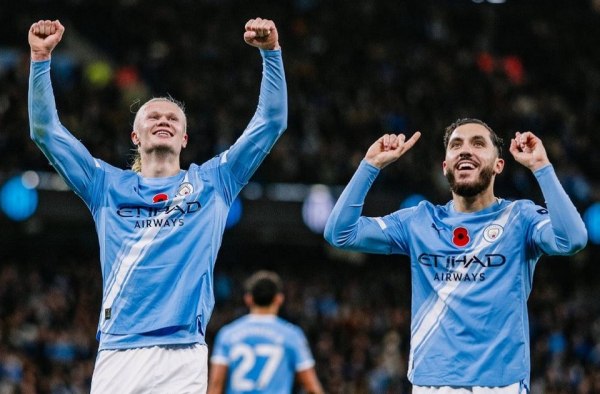 Μάντσεστερ Σίτι – Μπόρνμουθ 3-1: Ανέβηκαν δεύτεροι με τρομερό Χάαλαντ οι «πολίτες»