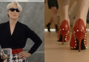 «Διαβολική κίνηση» – Τα κόκκινα παπούτσια της Μιράντα Πρίστλι γίνονται ταμπού της μόδας στο Instagram