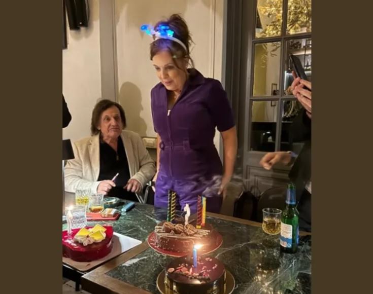 Ελένη Ράντου: Τα γενέθλια μαζί με τον Βασίλη Παπακωνσταντίνου -Πόσα κεράκια έσβησε