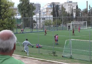 Χαμός σε αγώνα της ΕΠΣΑ: Ποδοσφαιριστής αποβλήθηκε γιατί κλώτσησε και γρονθοκόπησε αντιπάλους (vid)