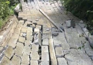 Φλώρινα: Αγωνία για τους κατοίκους στα Βαλτόνερα – Οι καθιζήσεις απειλούν με καταστροφή τα σπίτια