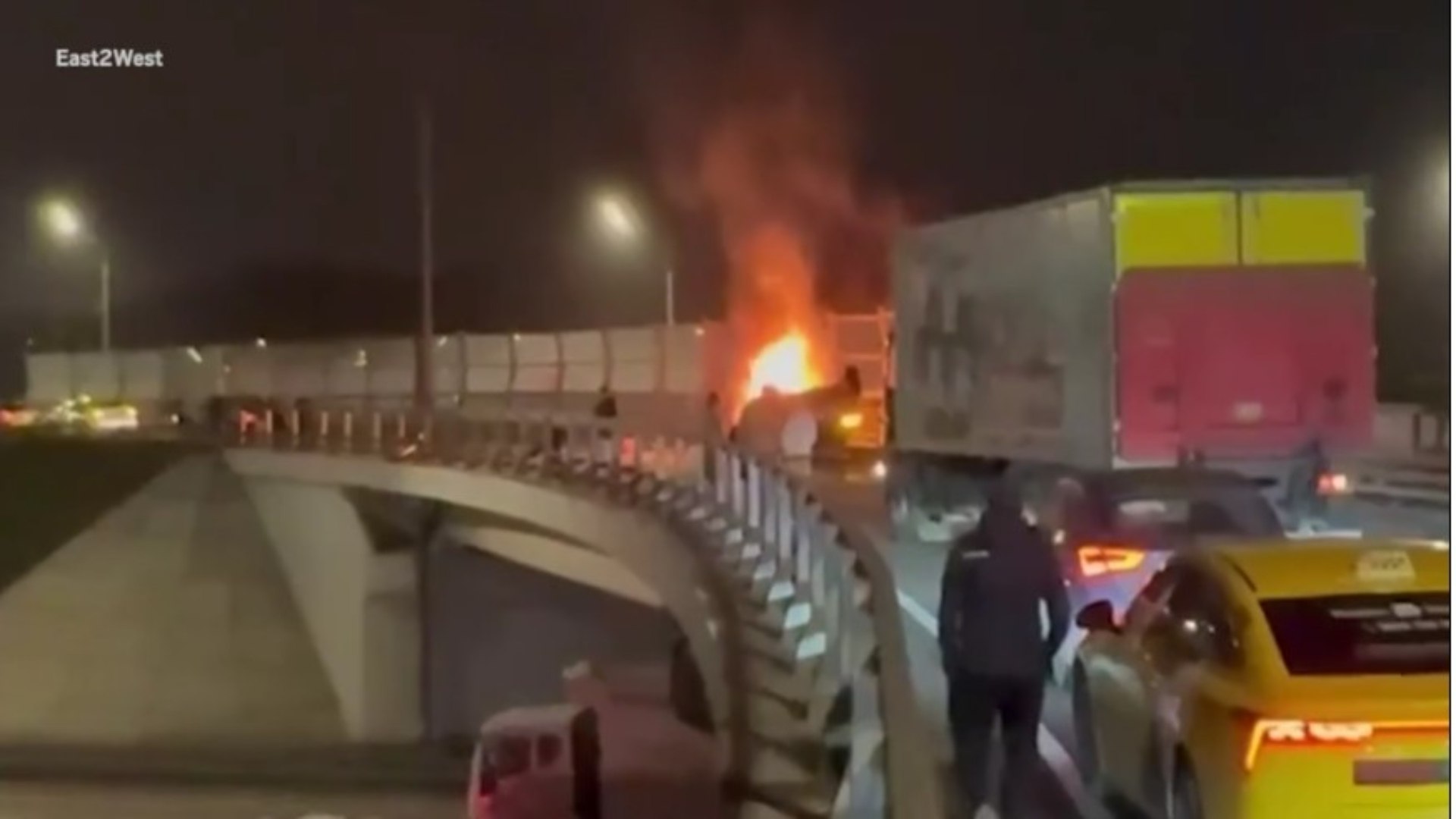 Ρωσία: Κρυπτο-δισεκατομμυριούχος σκοτώθηκε σε τροχαίο με Lamborghini – Το όχημα ανετράπη και τυλίχθηκε στις φλόγες