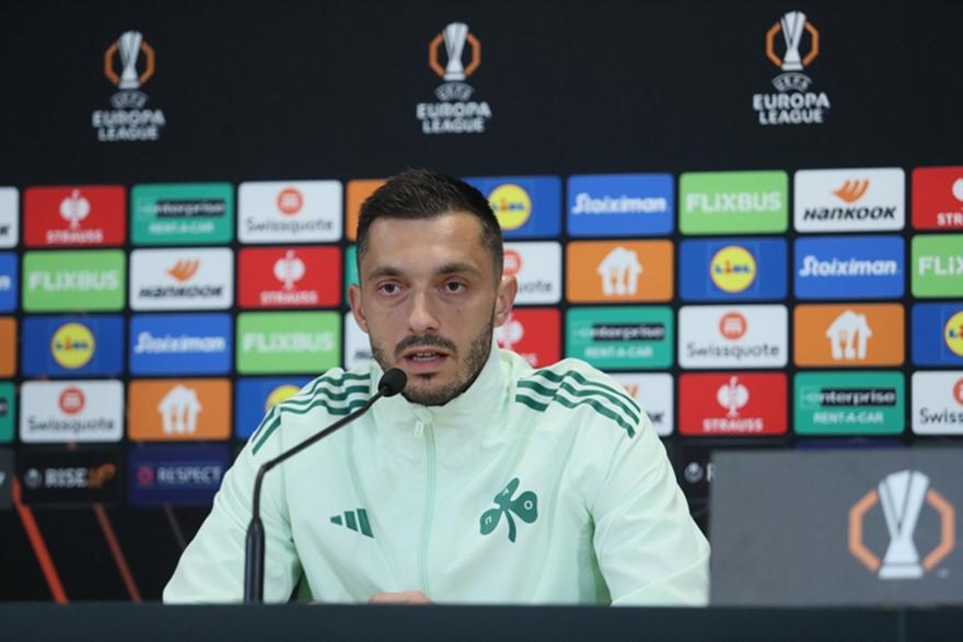 Κώτσιρας: «Πάντα υπάρχει το πρέπει στον Παναθηναϊκό, θέλουμε να πετύχουμε κάτι μεγάλο στην Ευρώπη»