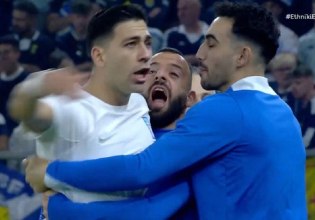 Ελλάδα – Σκωτία: Ο Μπακασέτας ανοίγει το σκορ – Μεγάλες ευκαιρίες με Τζόλη και Παυλίδη (vid)