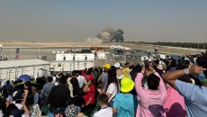 Ντουμπάι: Συντριβή πολεμικού αεροσκάφους κατά τη διάρκεια αεροπορικής επίδειξης